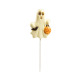 Halloween - Sada 3 lízátek duchové