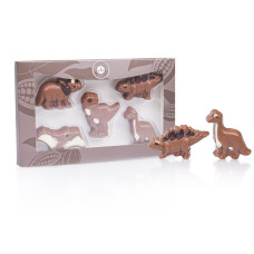 Čokoládové figurky dinosaurů